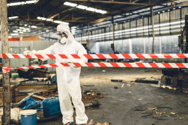 Professional Crime Scene Cleanup technician working in Springfield, MA